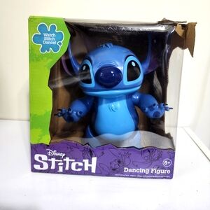 Disney Dancing Stitch figure figurine toy doll with box WORKING TESTED Lilo gift